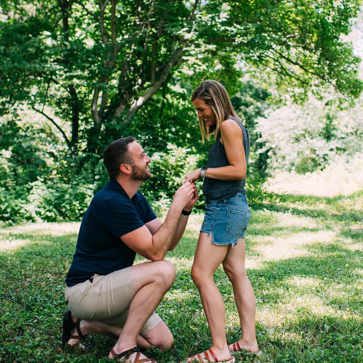 I&rsquo;ll say I will a gazillion more times to keep doing this life with you! 💍 Fourteen years ago today he asked me to be forever his. We&rsquo;ve got a few more wrinkles and gray hairs but I almost can&rsquo;t believe it has been this long&hellip