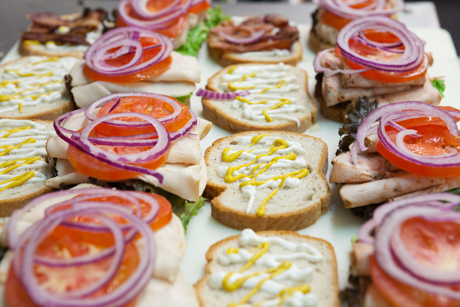 Premium Organic Sandwiches Prepared By Mana Foods Deli