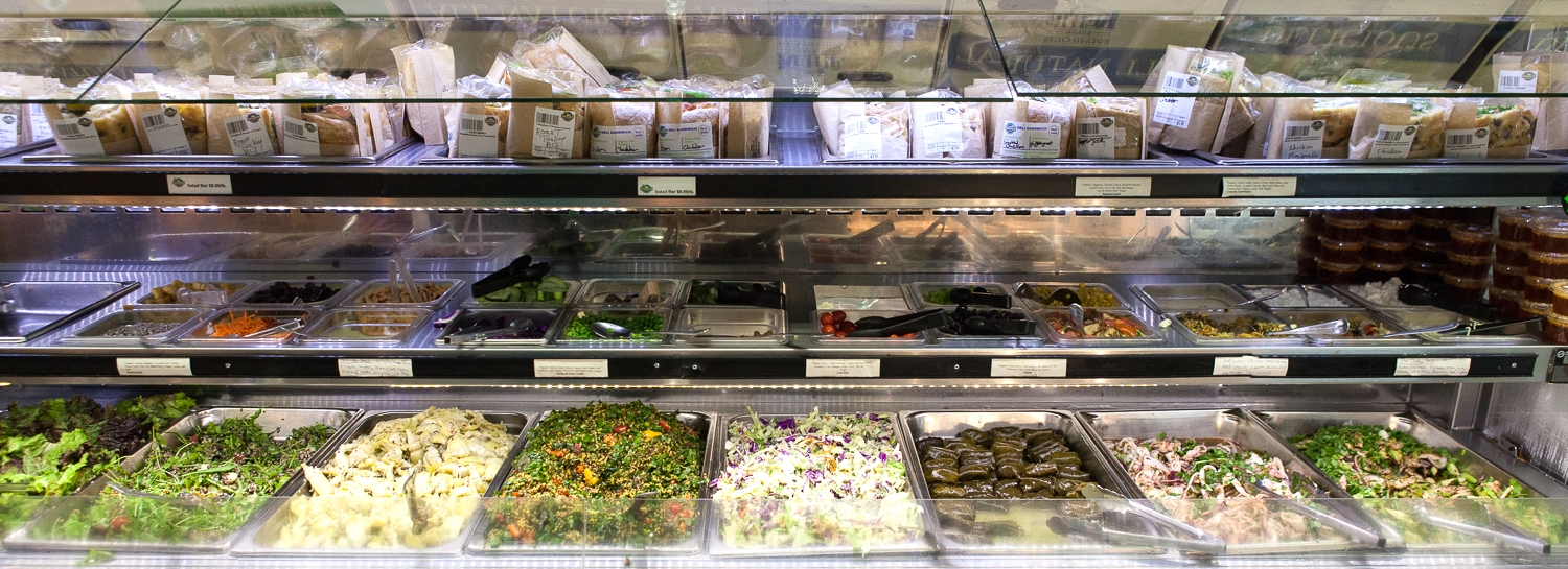 Fresh Organic Salad Bar Mana Foods Deli