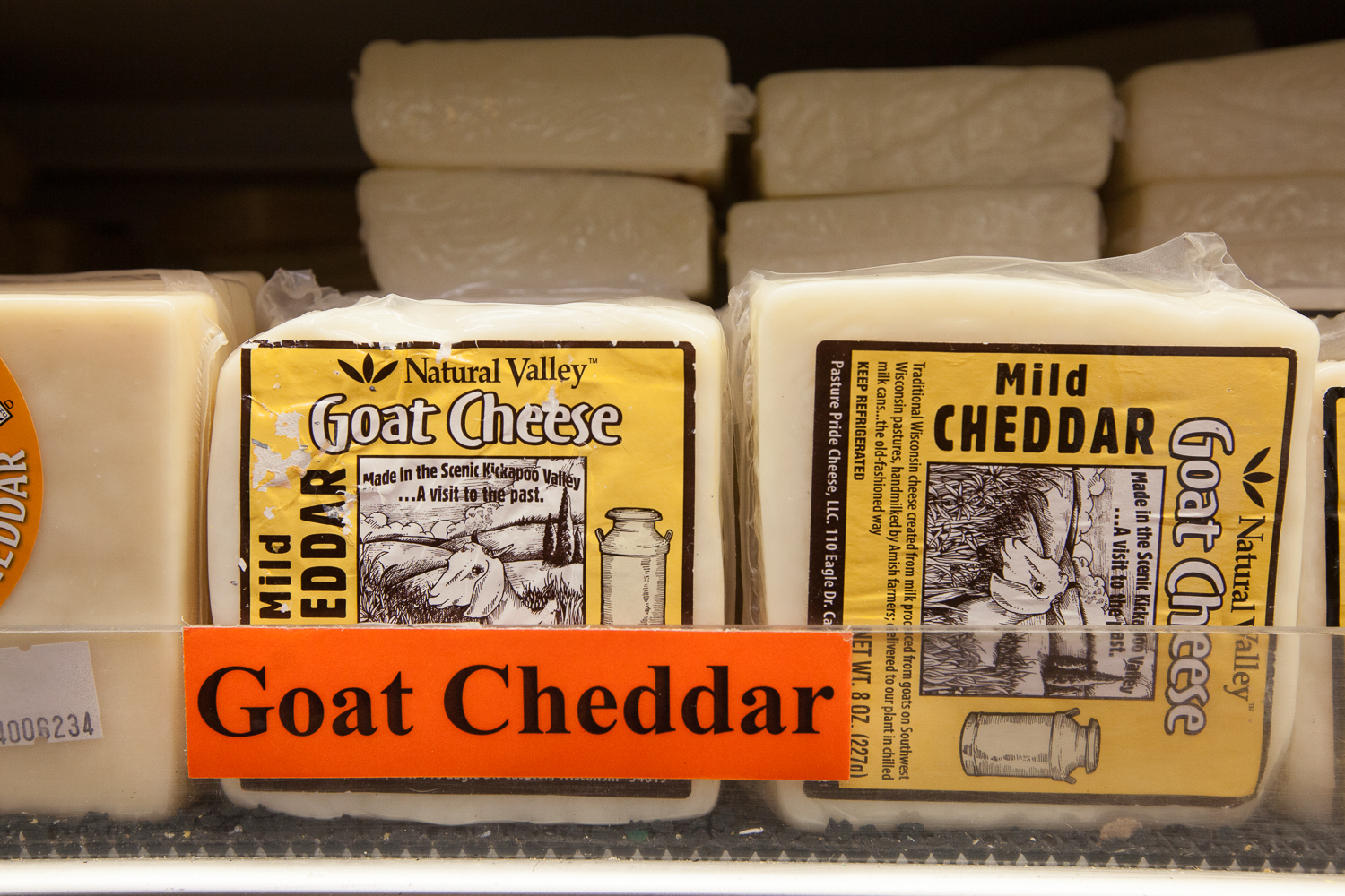 Mana Foods Cheese Department Goat Cheese Selection