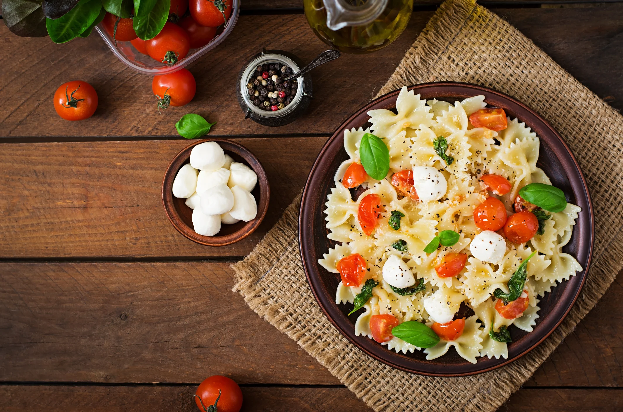Mediterranean pasta salad, an original Graziani family recipe!