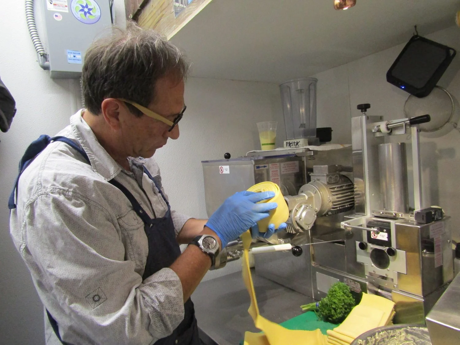 All about our fresh pasta creator and the fresh artisan pasta made in house at Mana Foods...