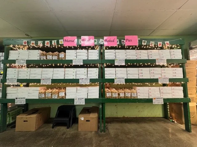 Thanksgiving pies... what we’ve got in store!