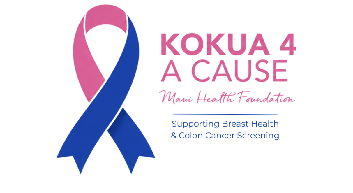 Donating to Maui Health Foundation's Kokua 4 a Cause via Mana Foods’ bag credit program...