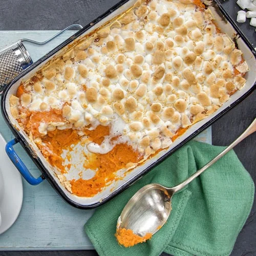 Umami Sweet Potato Casserole