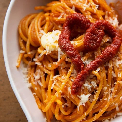 Spaghetti With A Kiss