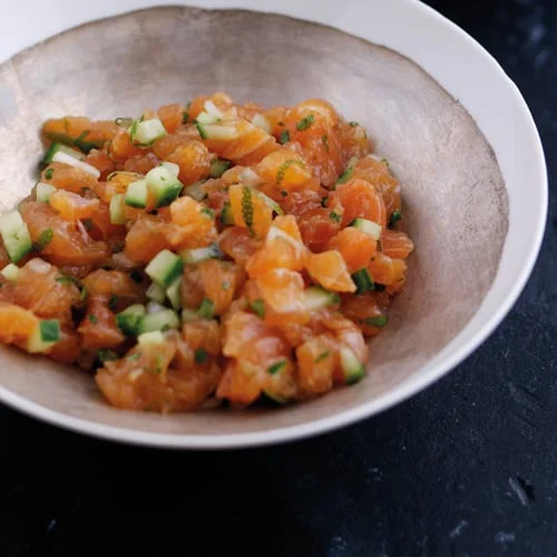 Asian-style Salmon Tartare