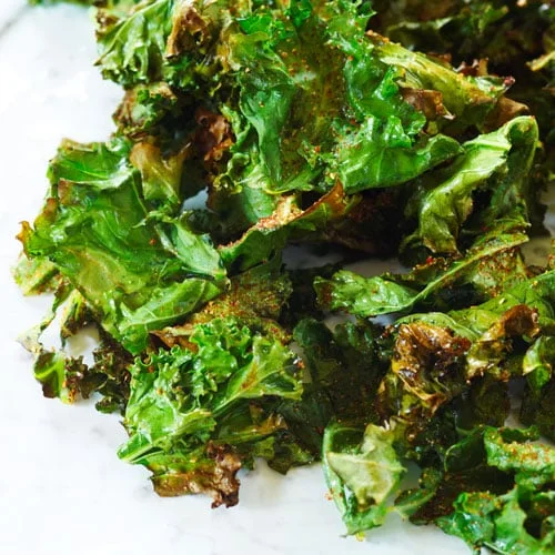 Crispy Roasted Kale Chips