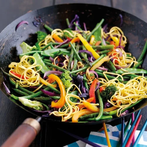 Rainbow Vegetable Stir-fry