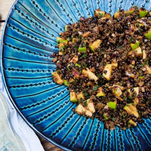 Quinoa, Lentil & Apple Salad