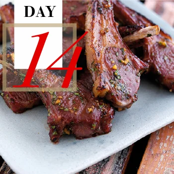 Day 14 | Asian Lamb Lollipops