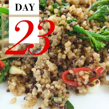 Day 23 | Asian-Style Quinoa