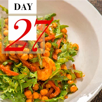 Day 27 | Chili Garlic Shrimp Salad