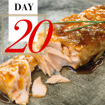 Day 20 | Maple Glazed Salmon