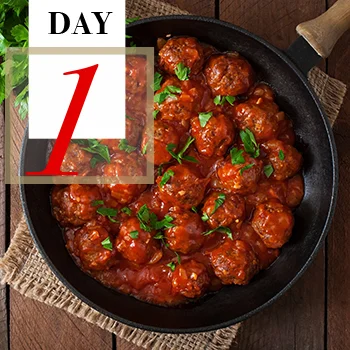 Day 1 | Umami Meatballs Bomba XXX
