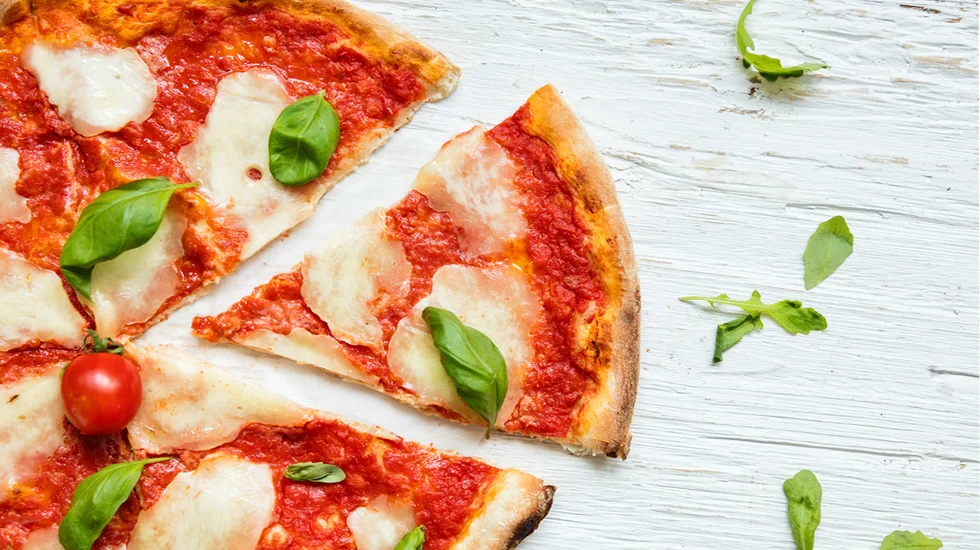 Grilled Pizza Margherita