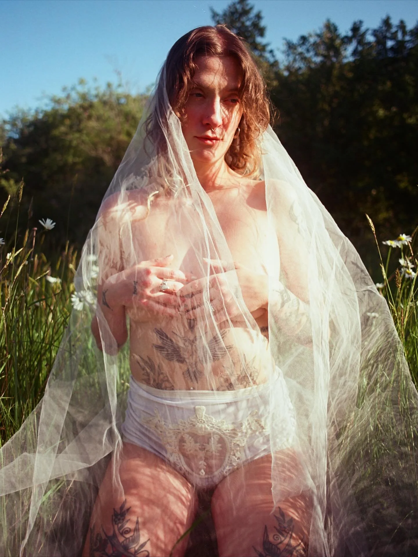 our love is coming undone &amp; then becoming more whole 

🤍
 
bridal boudoir, in the field, on film, in June