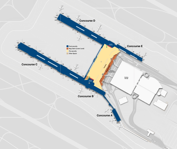 Click here to open the PDX interactive map (Port of Portland)