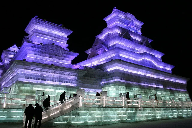 Harbin Ice Festival Photo by Michael Kan via Flickr, CC 2.0 license