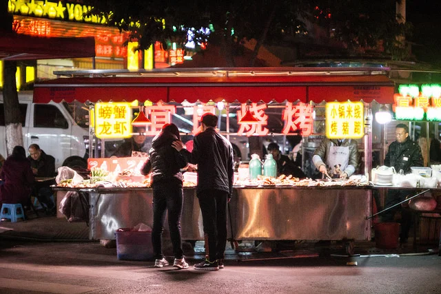 Kunming Street Food photo by Marc Treble via Flickr, CC 2.0 license