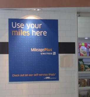 IAH is piloting an interesting twist to shopping: certain merchants will let you use your MileagePlus points toward payment!