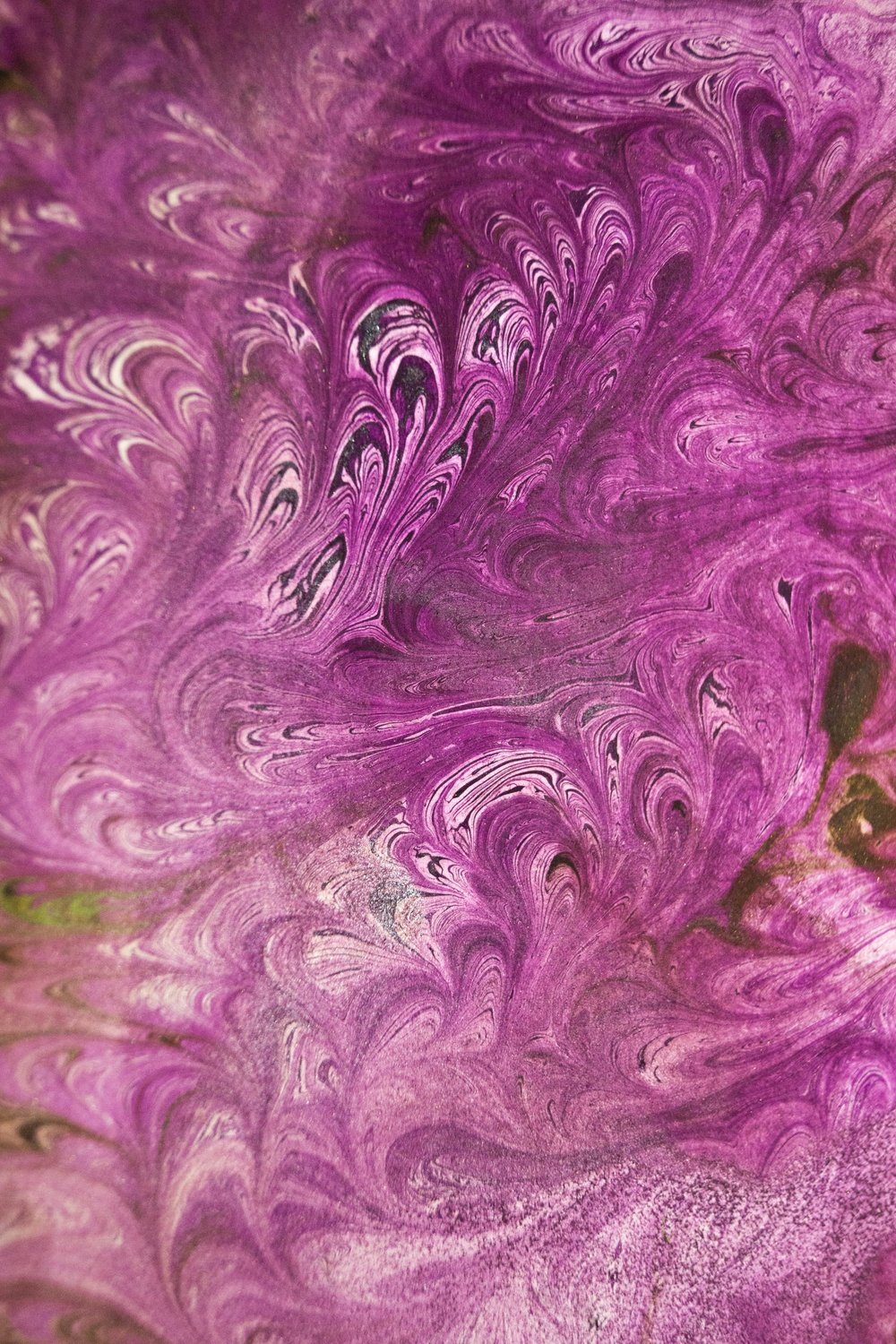 Purple 3 (Detail Top Left)