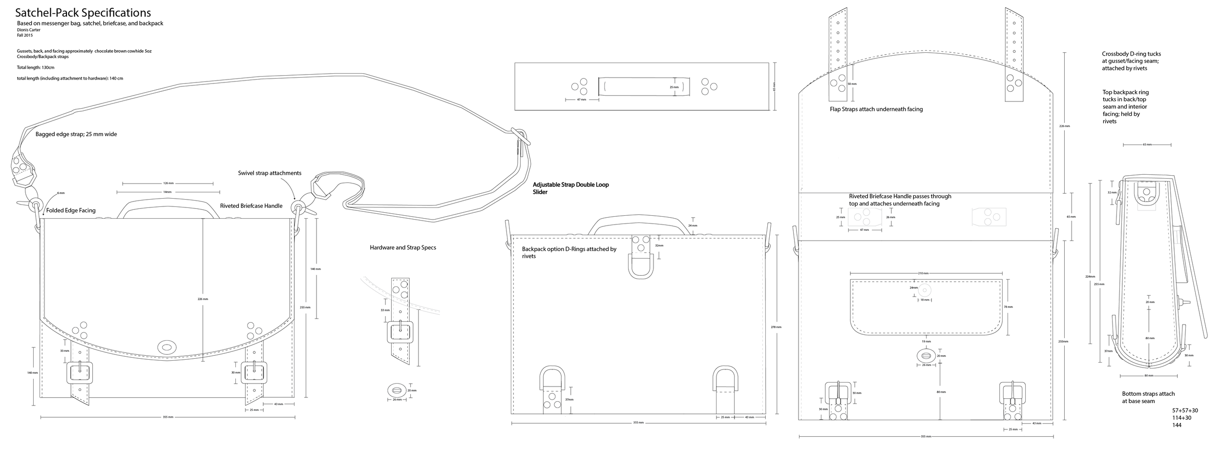 Draft of "Dione" specifications.
