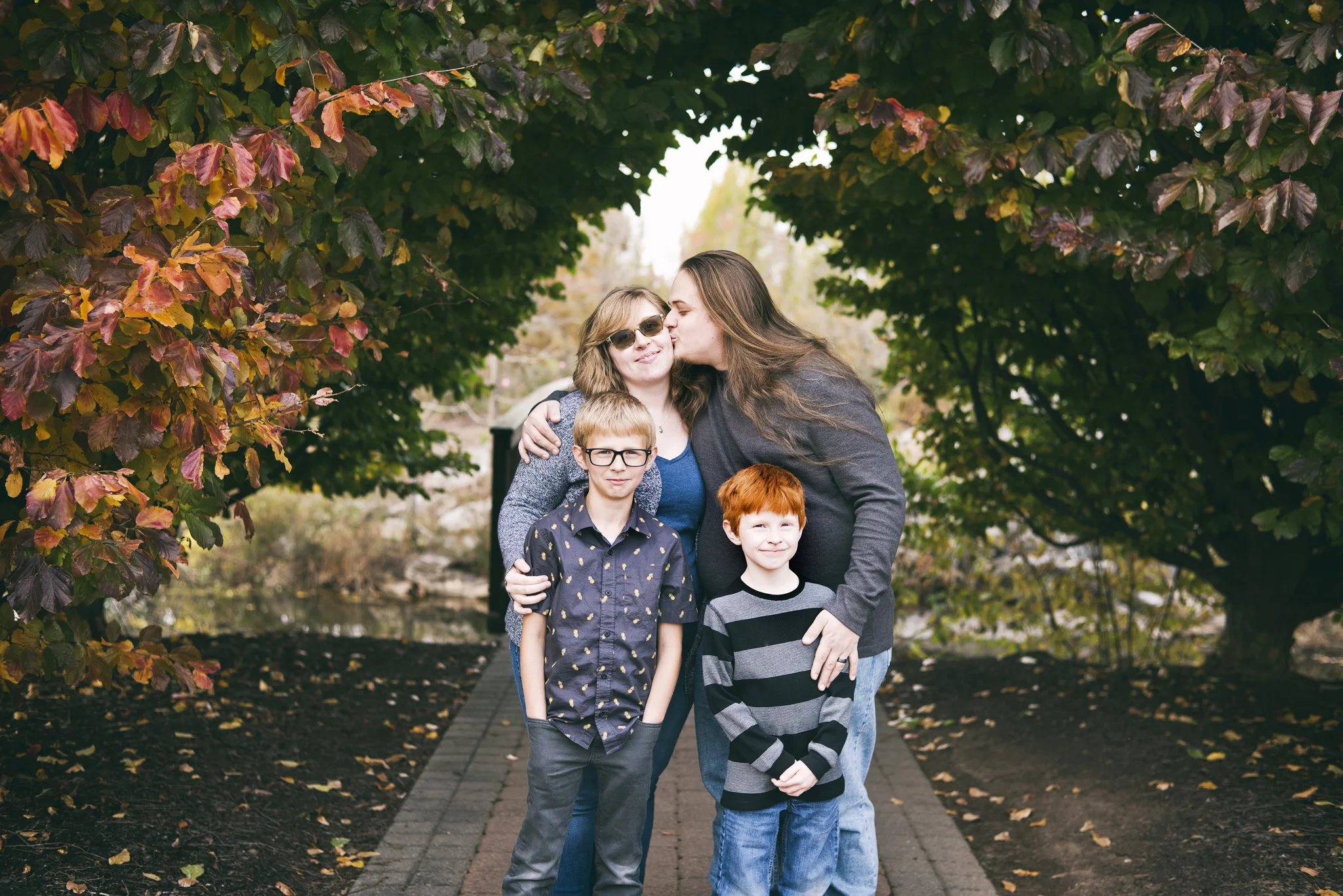 family portraits - dan & eva