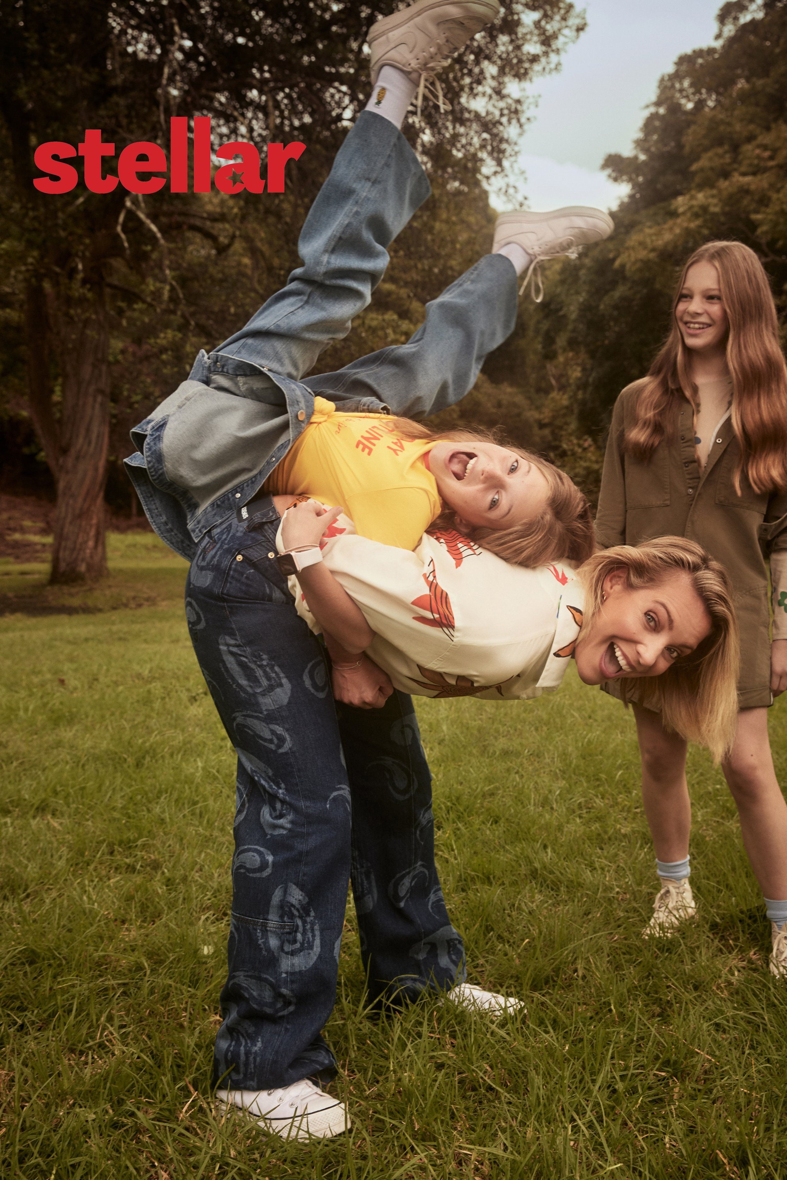  Belinda Russell and family for Stellar Magazine, March 23     