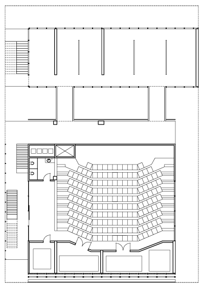 &nbsp; 4- Auditorium / Gallery