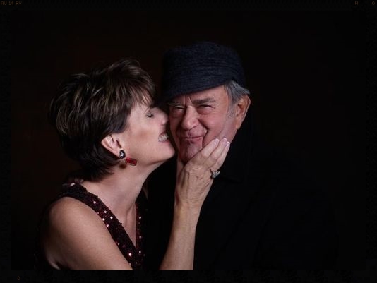 Lucie Arnaz and her husband of 35+ years, Laurence Luckinbill.