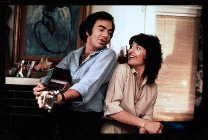 Lucie Arnaz stars alongside Neil Diamond in "The Jazz Singer," 1980.
