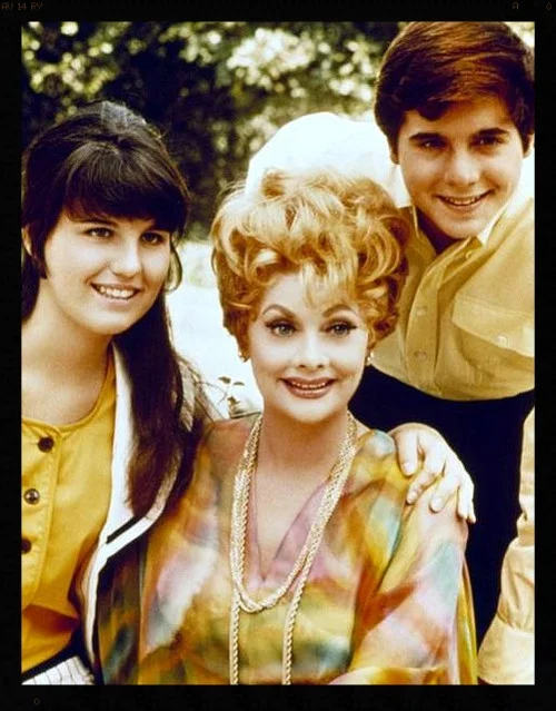 Lucie co-starred with Lucille Ball and Desi Arnaz, Jr, in "Here's Lucy."
