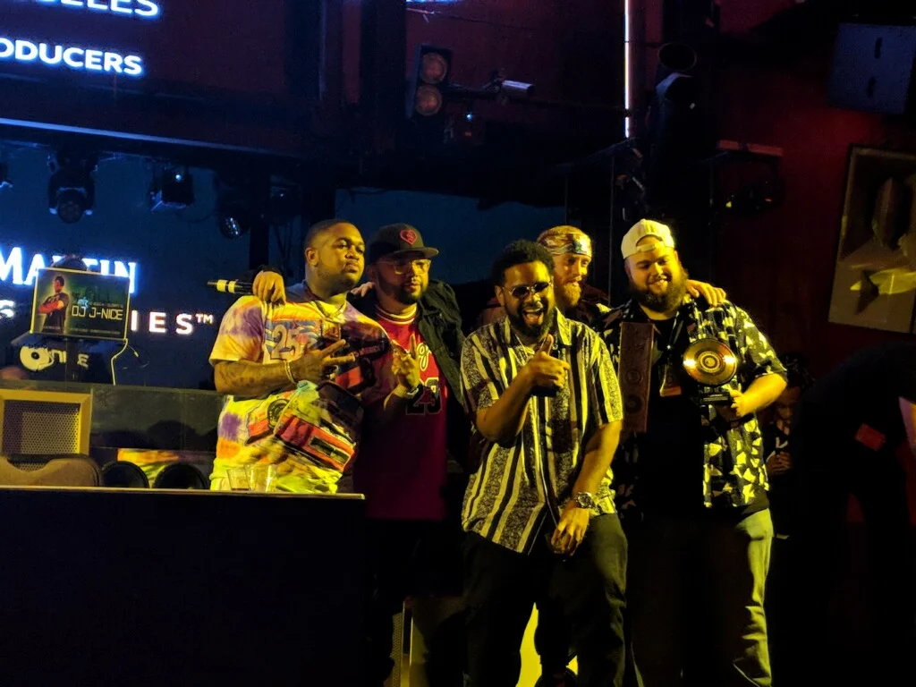 Allen Kass wins beat battle hosted by DJ Mustard