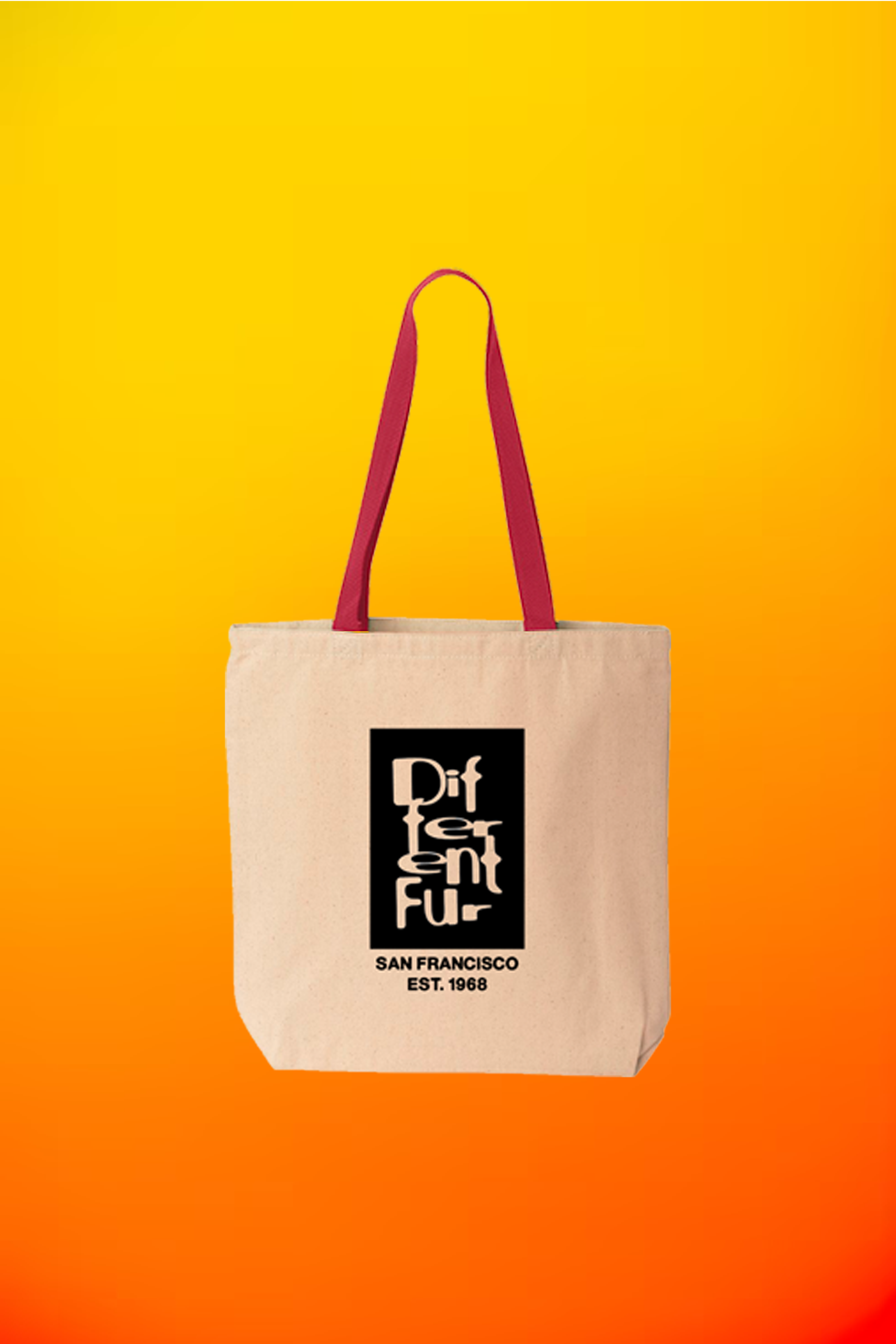 Different Fur Studios x Chaz Bear Logo Tote