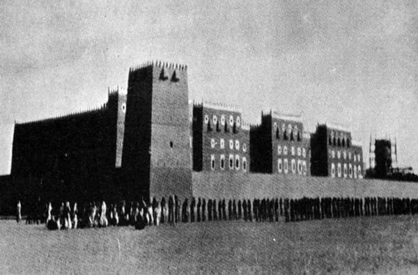 Figure 6: A view of the 1930s Qasr al-Murabba' (the Square Palace), located north of Old Riyadh.