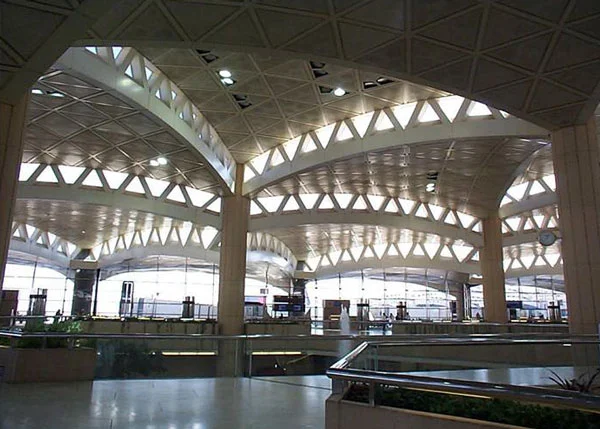 Figure 22: A view of the 1984 campus for the King Saud University, designed by HOK and 4 Consortium.
