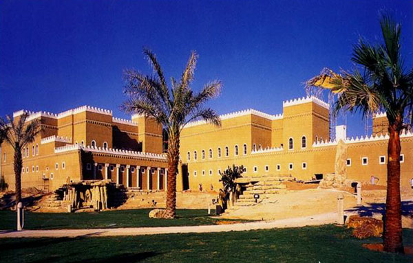 Figure 34: A view of preservation works in the King ‘Abd al-‘Aziz Historical Center, designed by the Beeah Group Consultants.