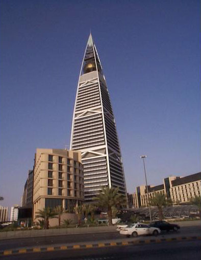 Figure 36: A view of the 2000 Faisaliah Tower, designed by Norman Foster and Partners.