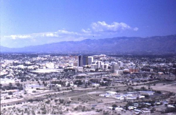 Fig. 7: Urban sprawl in Tucson.