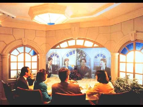Figure 5: An illustration of the concept of Tele-Dine that was developed by IBM.