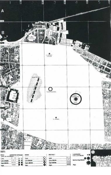 Figure 3: Mental image of pre-war Beirut by the group under 25 years of age.