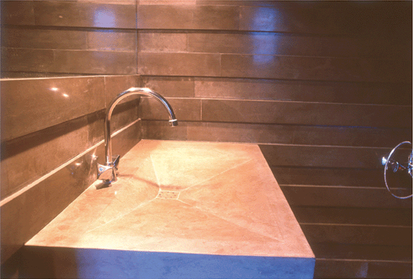 Figure 8: Bathroom sink.