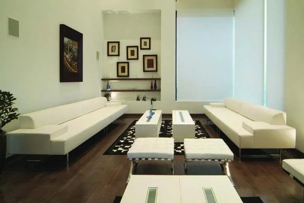 Figure 12: View of living space located at the southwestern corner of the house.