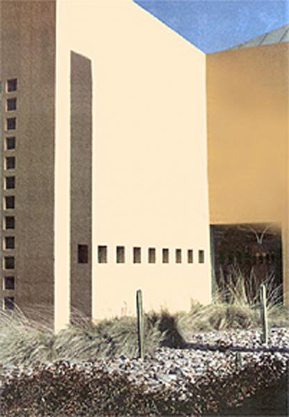 Figure 14b: San Diego, California, South Chula Vista Library by Ricardo Legorreta, 1992.