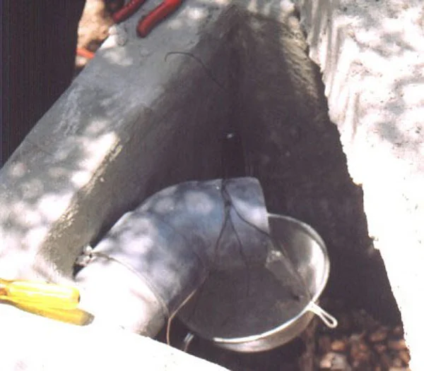 Figure 3.5: Graywater Capture and Filtration in al-Himmeh.
