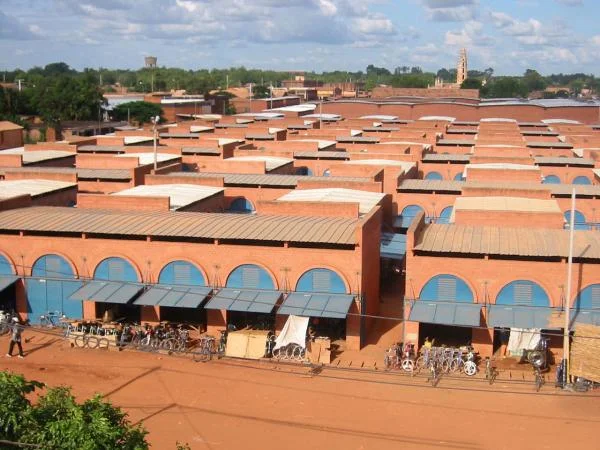 Koudougou Central Market, Burkina Faso.