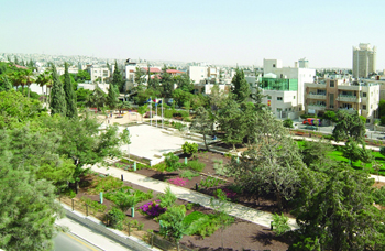  The National Gallery Park in Amman. (Osman Akoz)