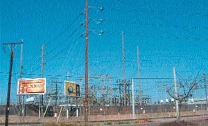  Electricity wires in the city. (The Jordan Times)
