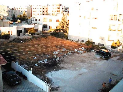  An empty plot in Amman. (Mohammad al-Asad)